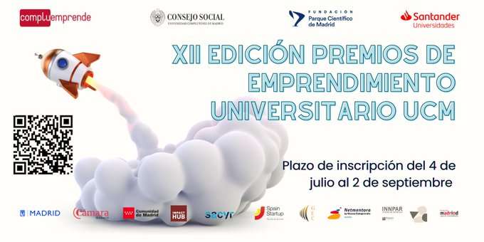 Publicado el listado de ganadores definitivos de la XII Edición de los Premios de Emprendimiento Universitario UCM